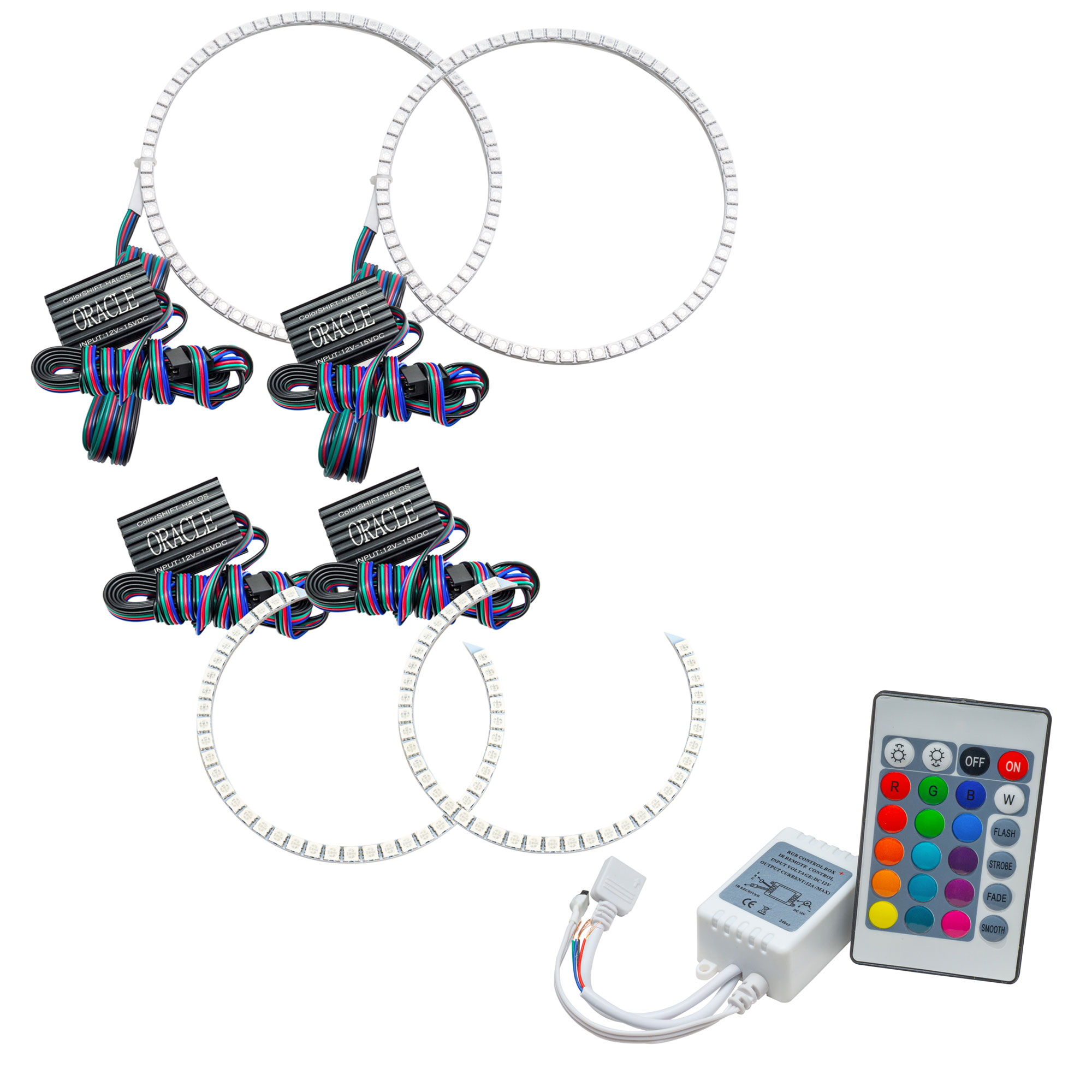 2235-504 - Dodge Ram 2002-2005 ORACLE ColorSHIFT Halo Kit
